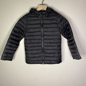 Lands End Primaloft Insulated Youth NEW Boys Jacket Small 6 7 Puffer Coat Black